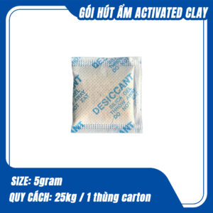 Gói hút ẩm Clay 5gram - 10gram ( nhiều mẫu )