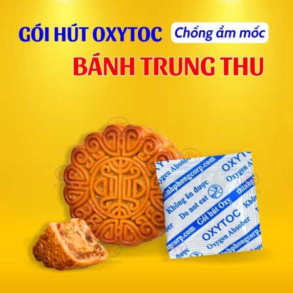 Gói hút Oxy cho bánh Trung Thu