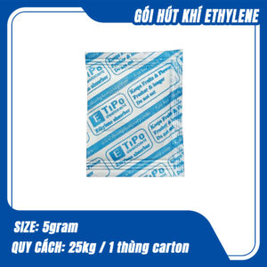 Gói hút khí Ethylen dùng cho trái cây tươi (dạng bột)