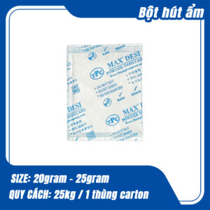 Bột hút ẩm Max Desi gói 20-25gram