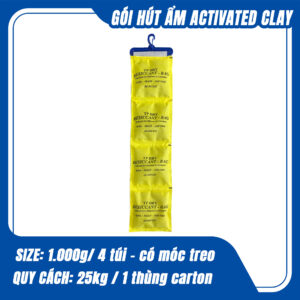 Thanh treo hút ẩm Clay 1kg/4 túi
