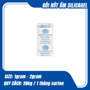 Gói hút ẩm Silica Gel 1gram TPC