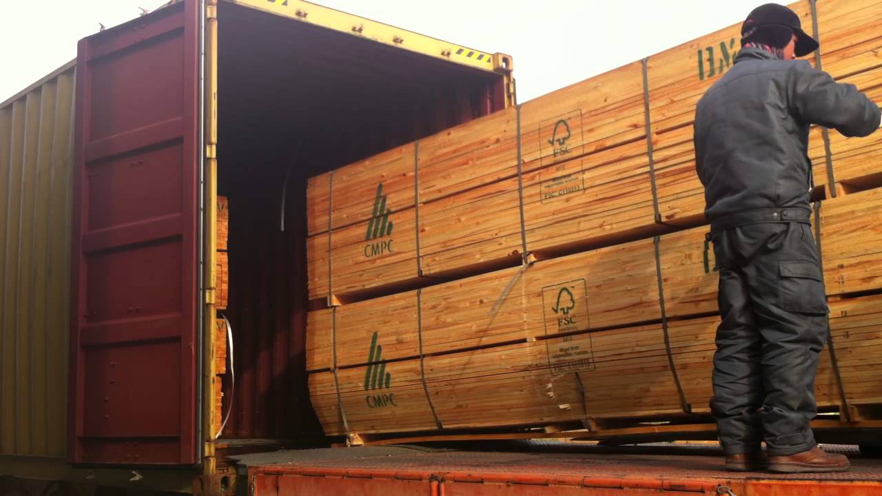 container xuất khẩu gỗ