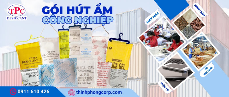 gói hút ẩm cho các ngành công nghiệp