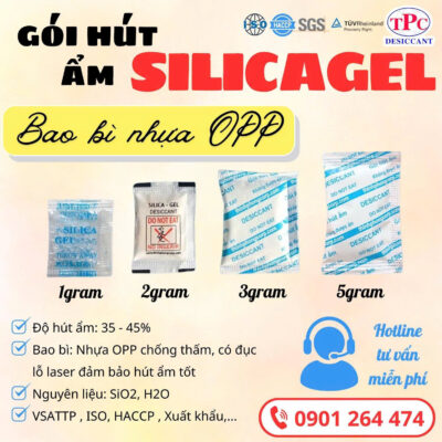 gói hút ẩm thực phẩm