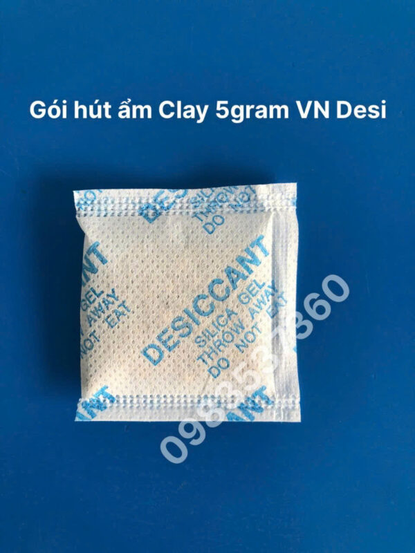 gói hút ẩm Clay 5g
