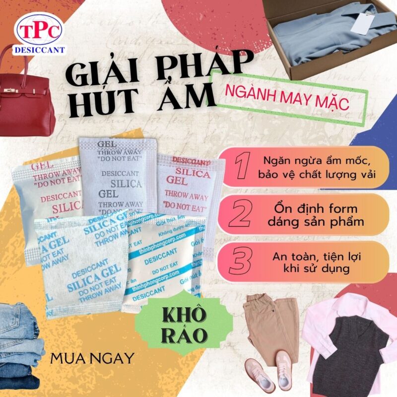 biện pháp chống ẩm may mặc