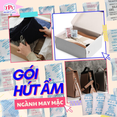 gói hút ẩm may mặc xuất khẩu