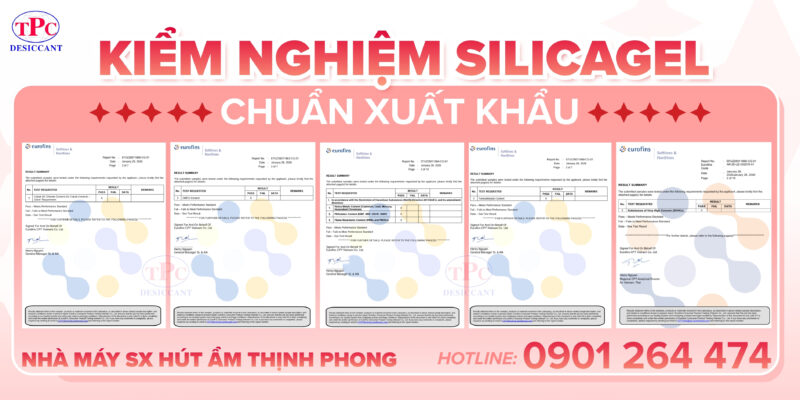 kiểm nghiệm hút ẩm thực phẩm
