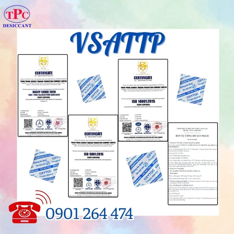 giải pháp gói hút oxy