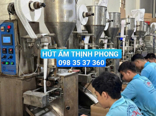nhà máy sản xuất hút ẩm